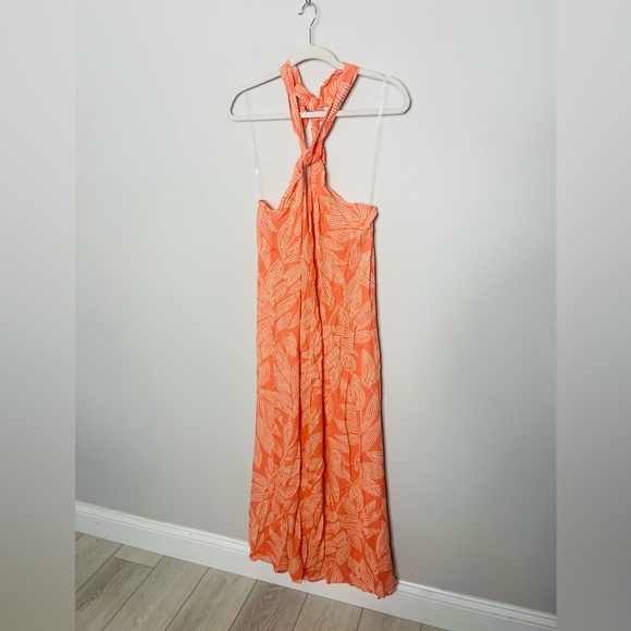 Elan Coral Halter maxi dress NWT - Picture 10 of 10